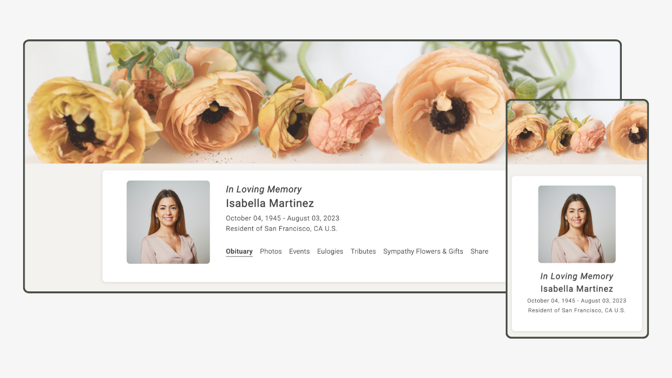 Memoria Page Design 12