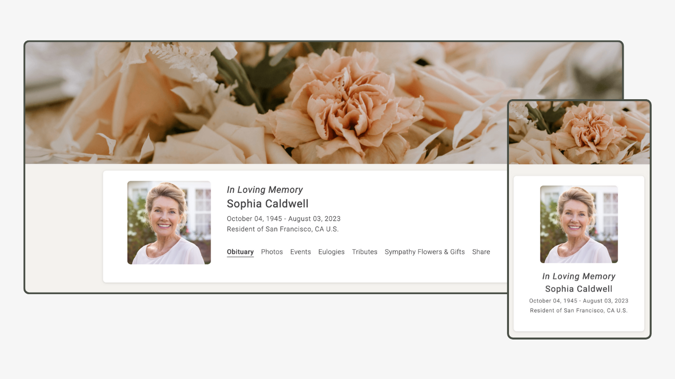Memoria Page Design 21
