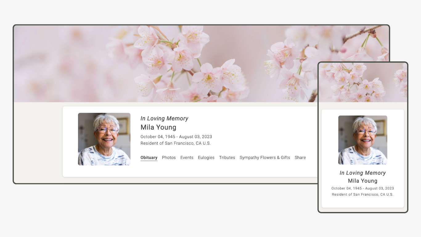 Memoria Page Design 31