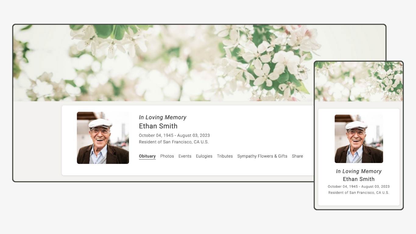 Memoria Page Design 35