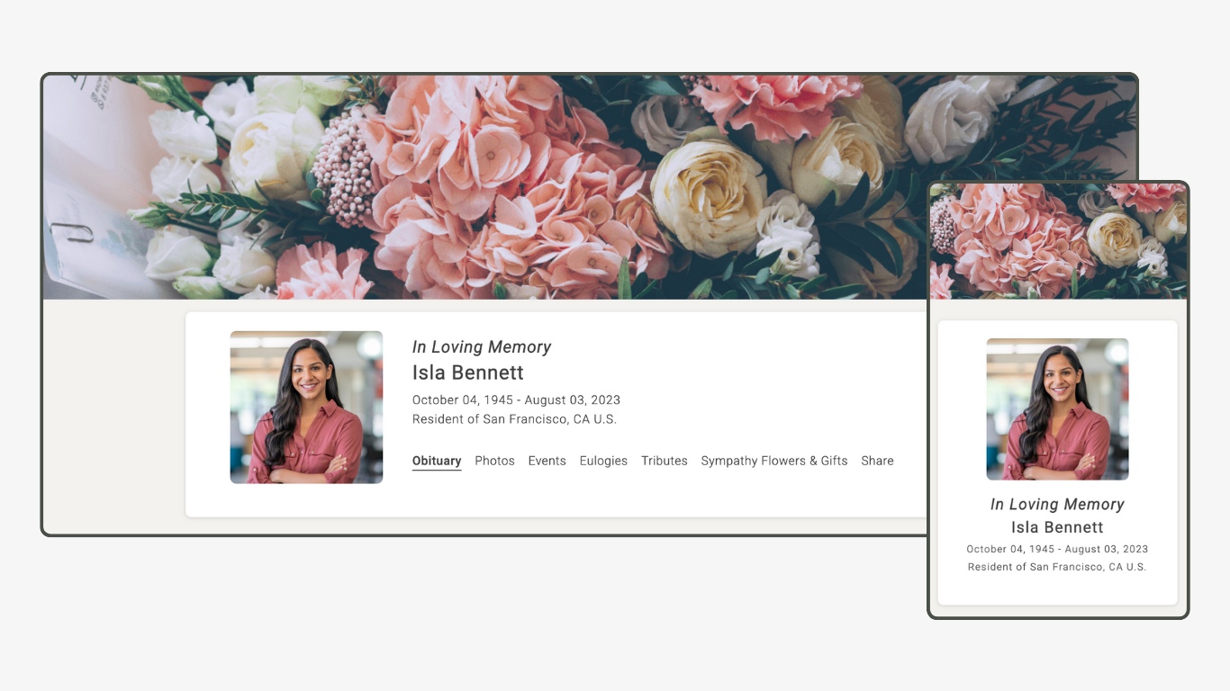 Memoria Page Design 37