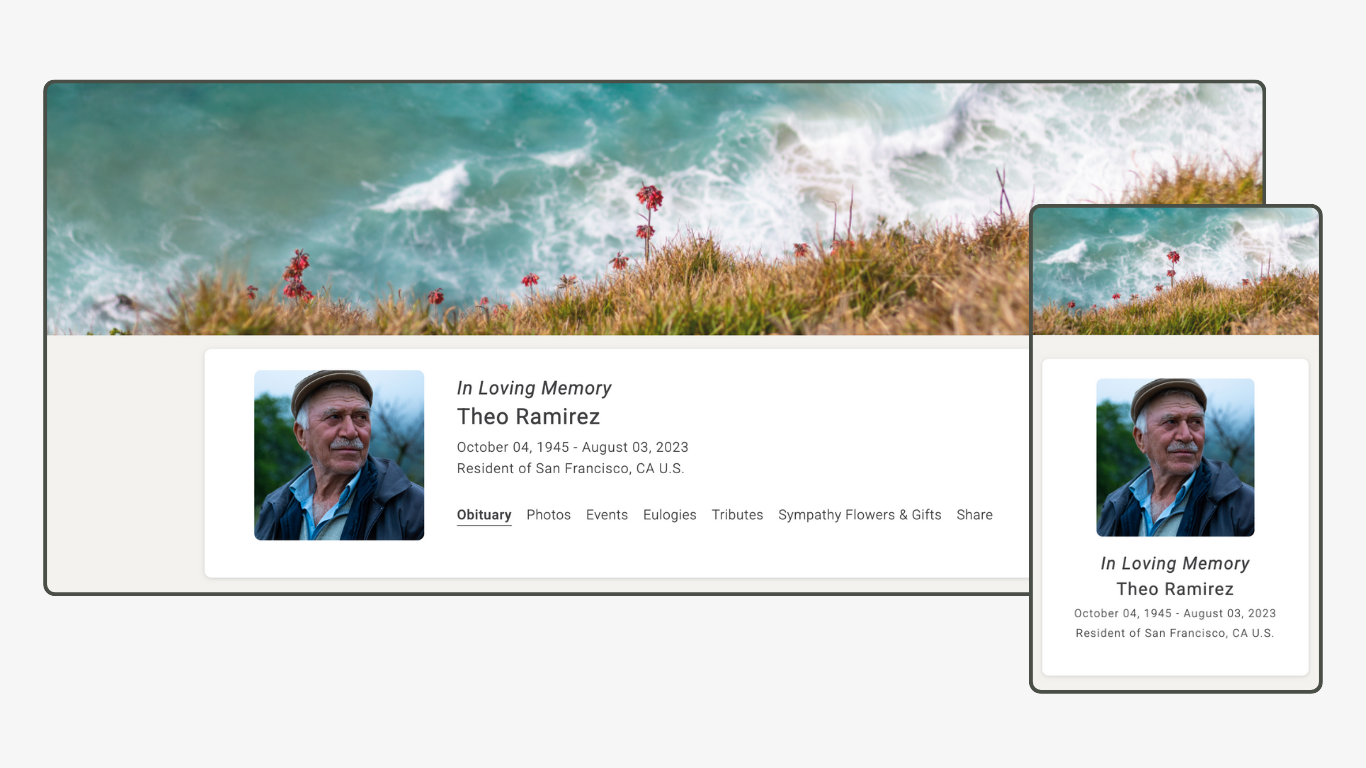 Memoria Page Design 38