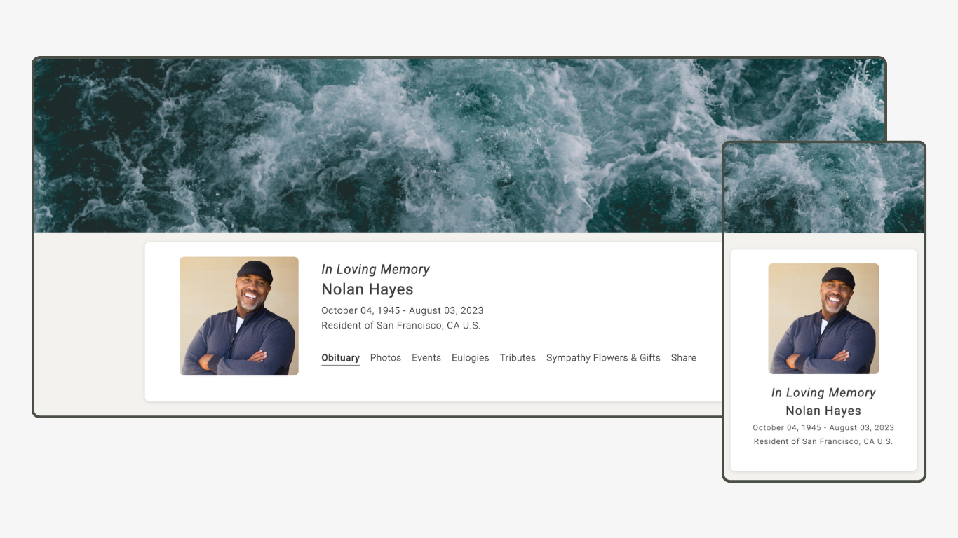 Memoria Page Design 56