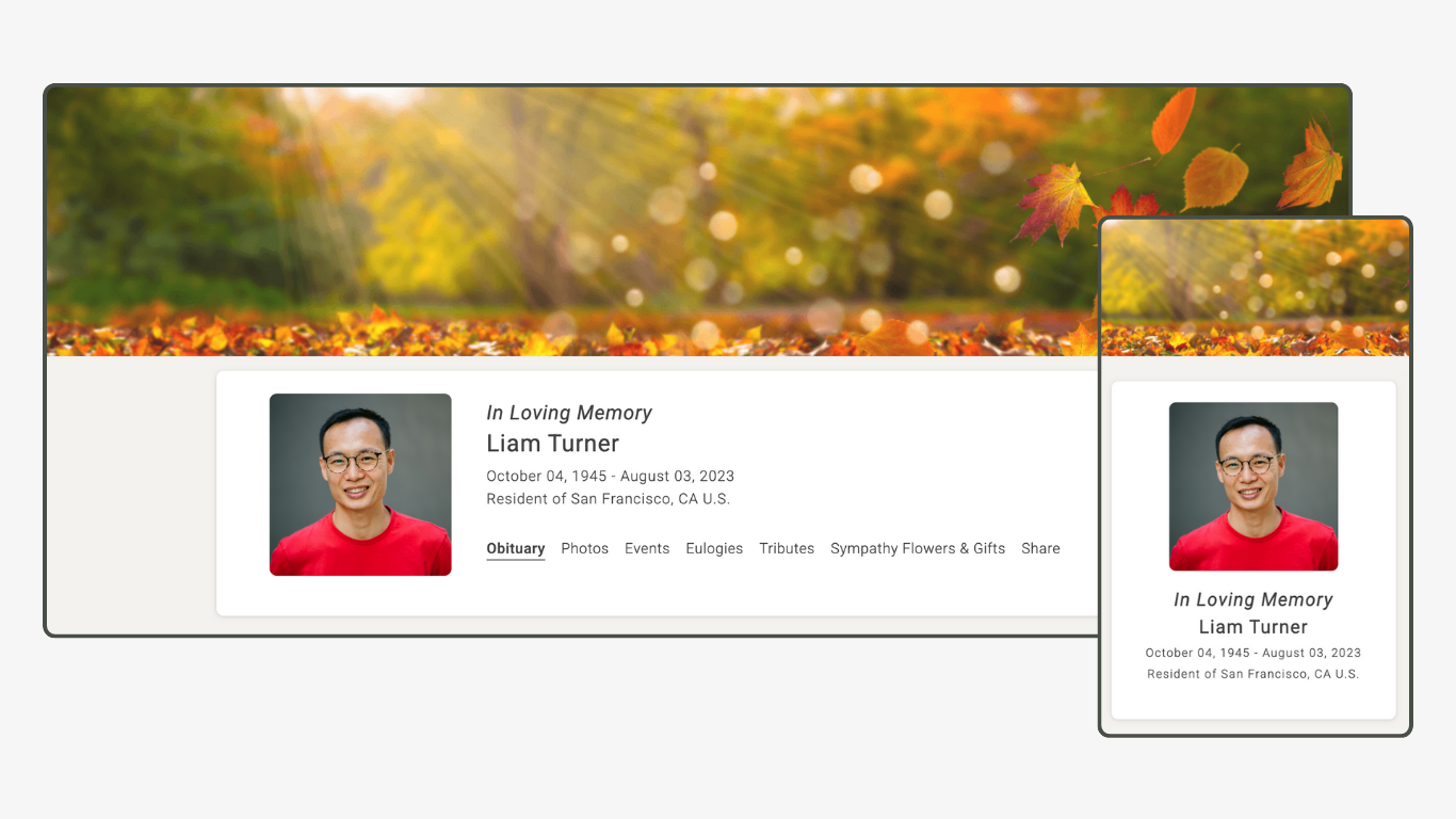 Memoria Page Design 58