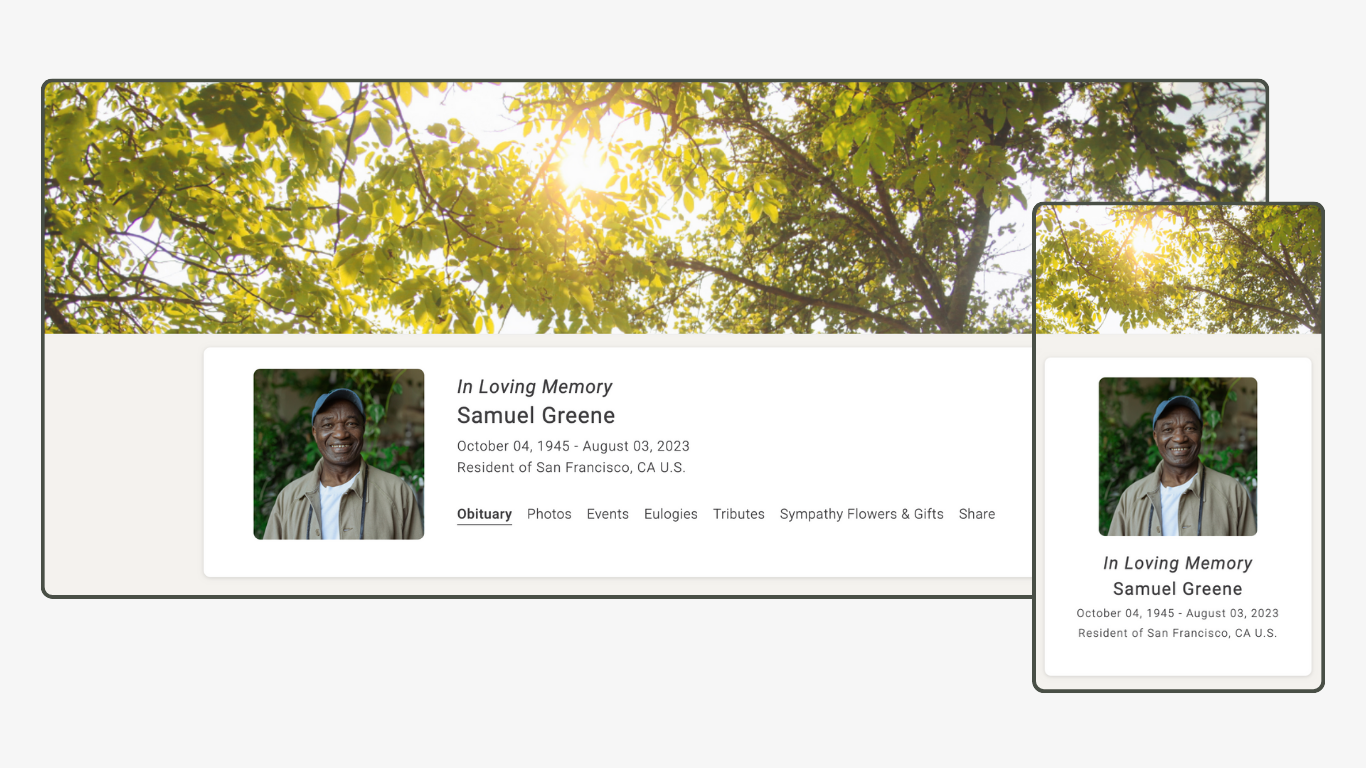 Memoria Page Design 79