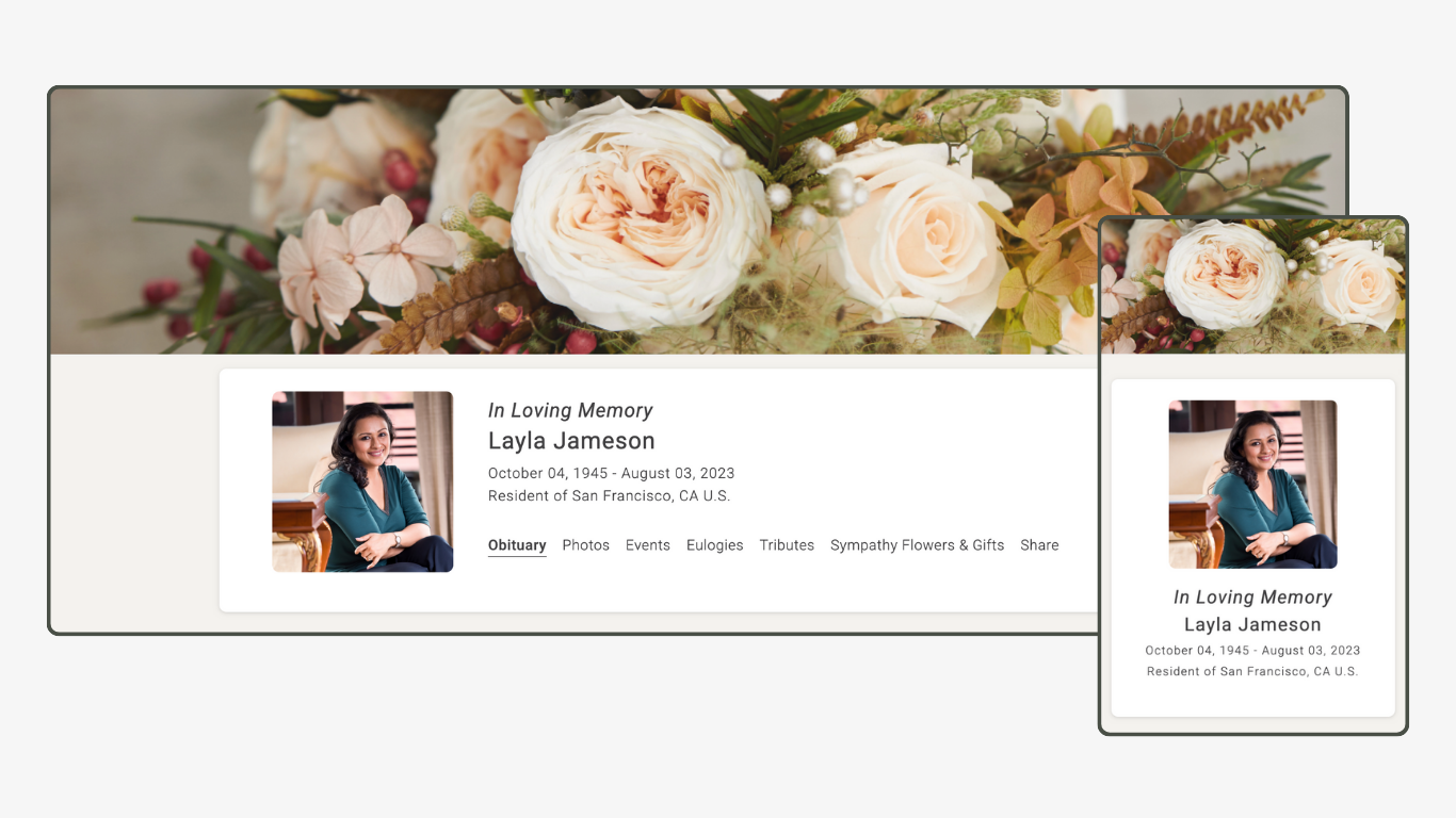 Memoria Page Design 89