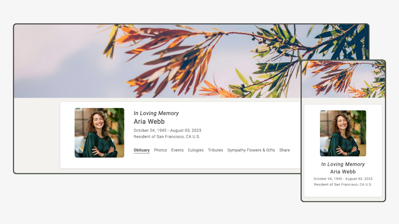 Memoria Page Design 93