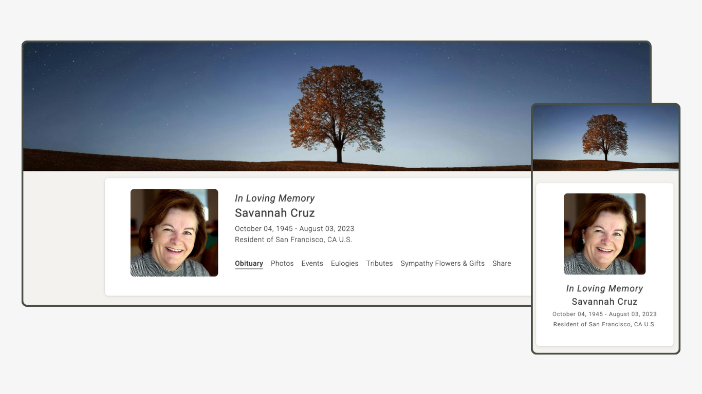 Memoria Page Design 97