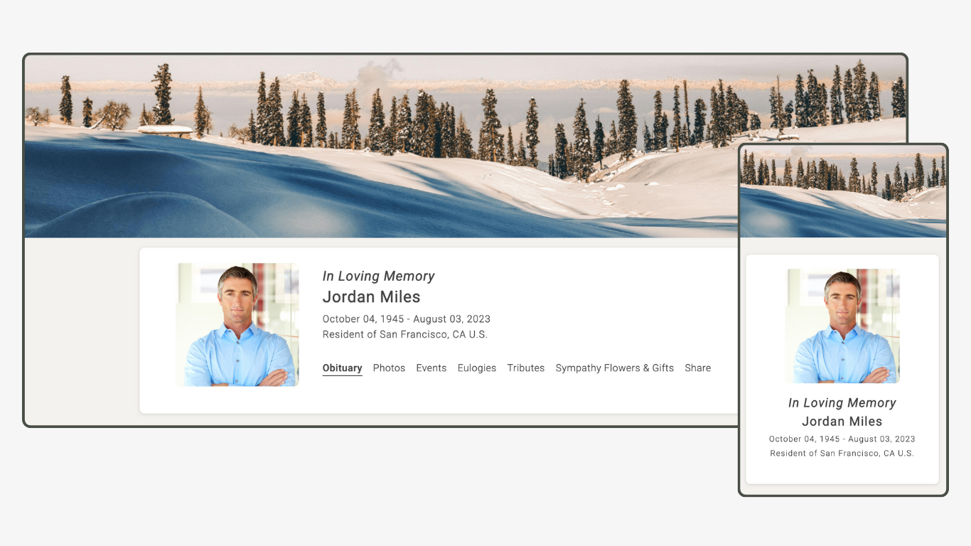 Memoria Page Design 99